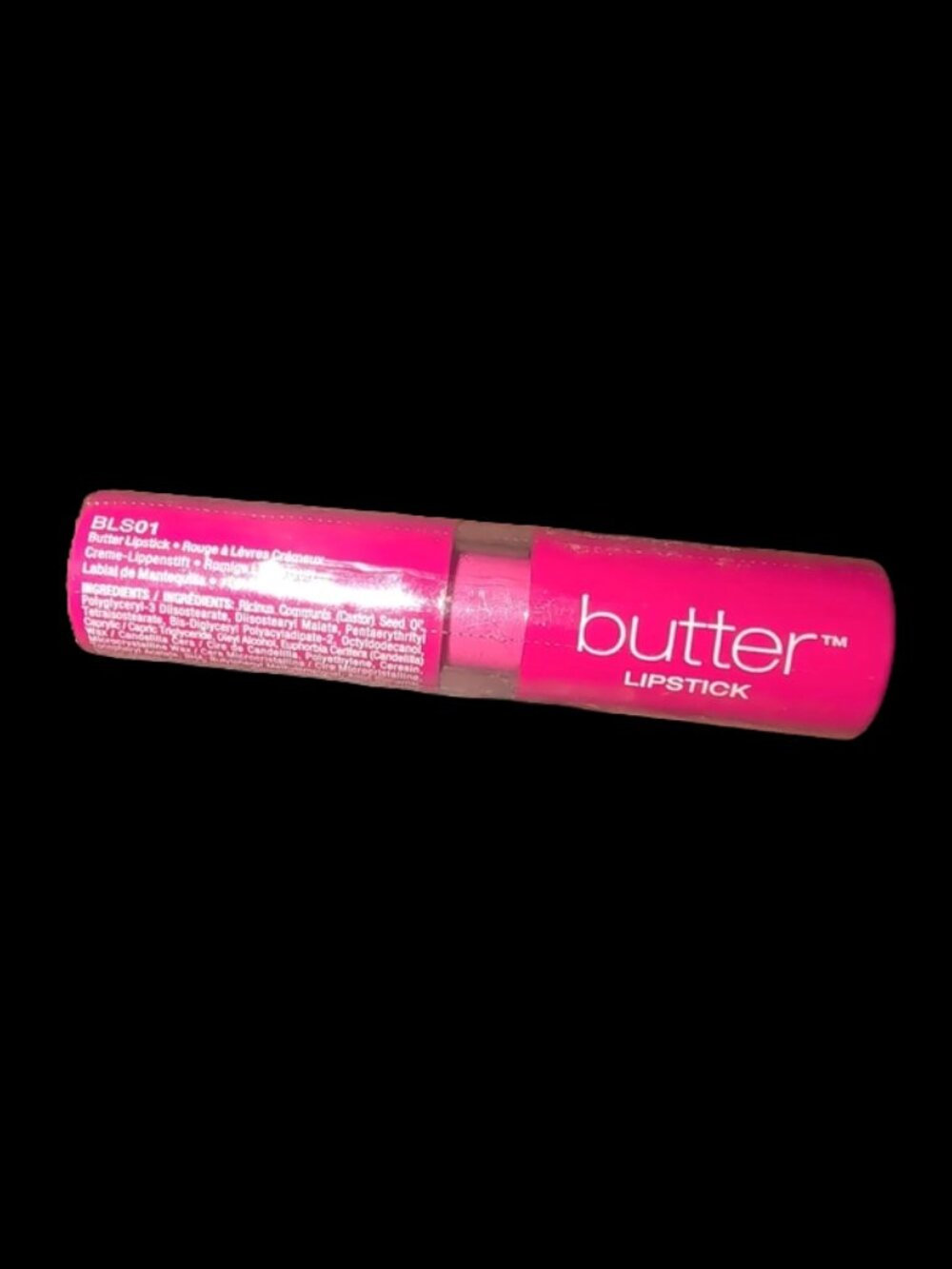 NYX butter lipstick BLS01 Razzle color